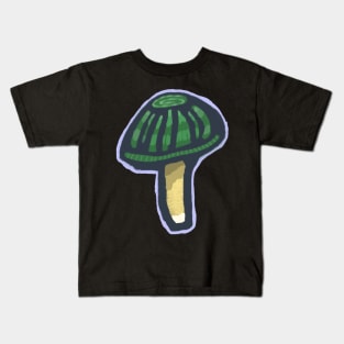 Emerald mushroom Kids T-Shirt